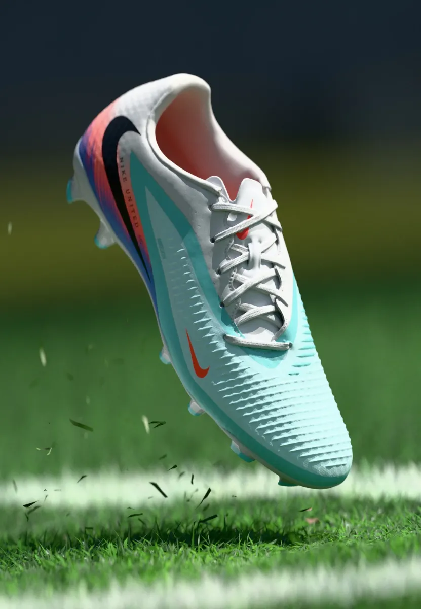 PHANTOM 6 LOW ACAD FG/MG - Rasen-Fußballschuhe - pistachio frost/hyper orange