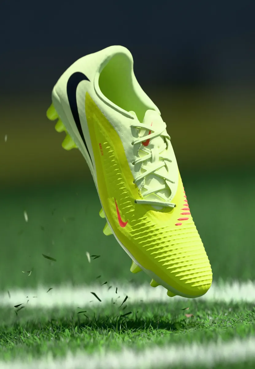 PHANTOM 6 LOW ACADEMY AG - Fußballschuhe Kunstrasen - hyper crimson/black/limelight