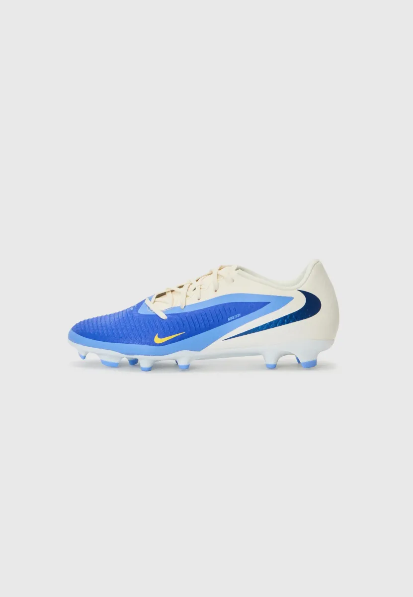 PHANTOM 6 LOW ACADEMY - Fußballschuhe für festen Untergrund - racer blue/dark obsidian