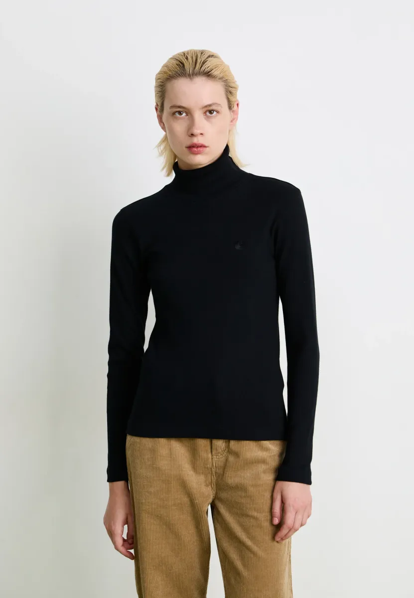 PHILIPA MOCKNECK - Langarmshirt - black