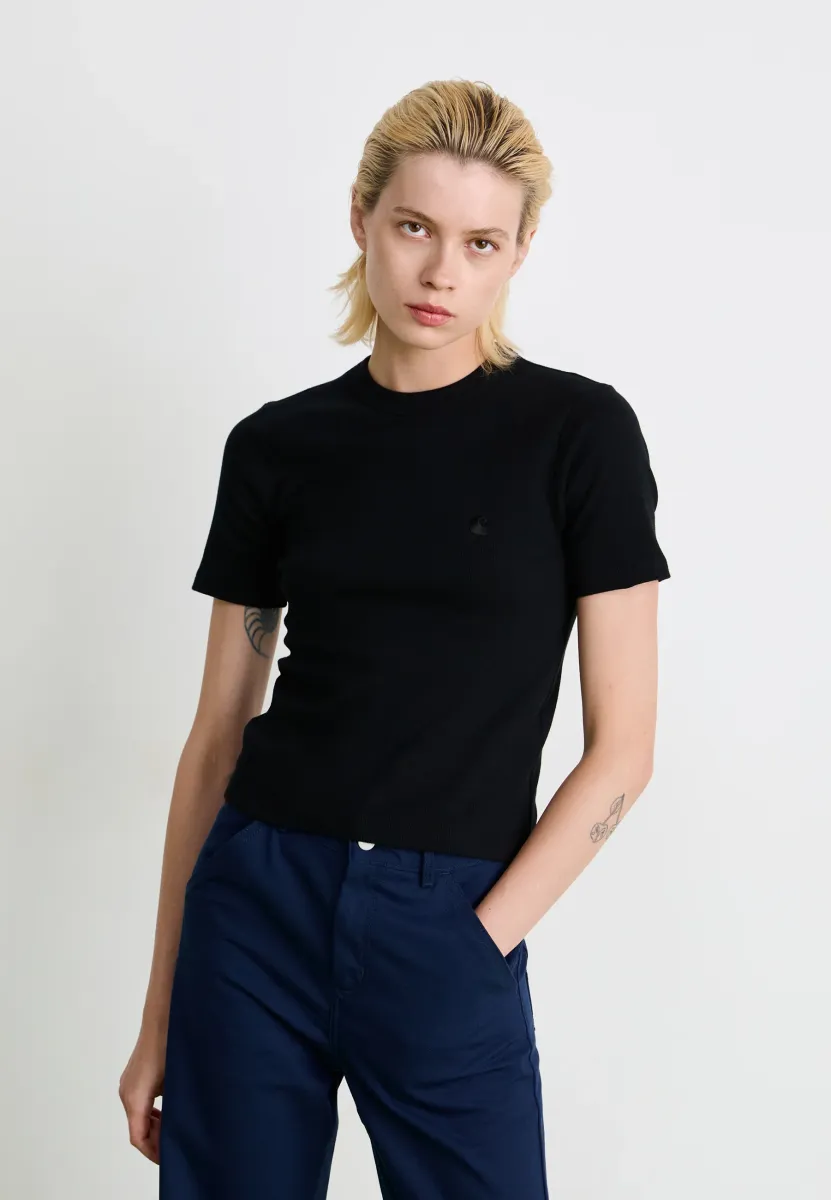PHILIPA - T-Shirt basic - black