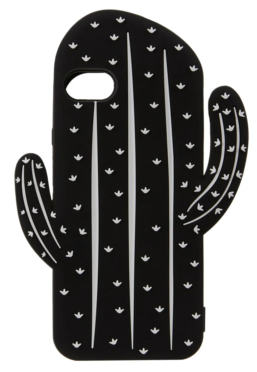 PHONECASE CACTUS I PHONE  6/7/8 - Handyhülle - black/white