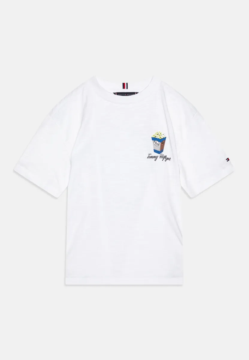 PHOTO PRINT SLUB UNISEX - T-Shirt print - white