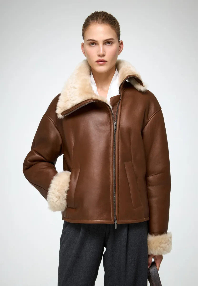 PIA - Winterjacke - camel