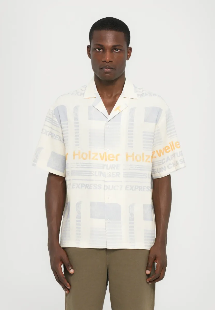 PIER PRINT - Hemd - ecru mix
