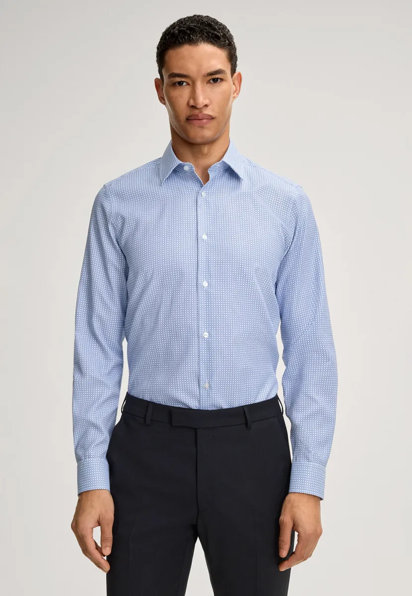 PIERCE - Hemd - hellblau