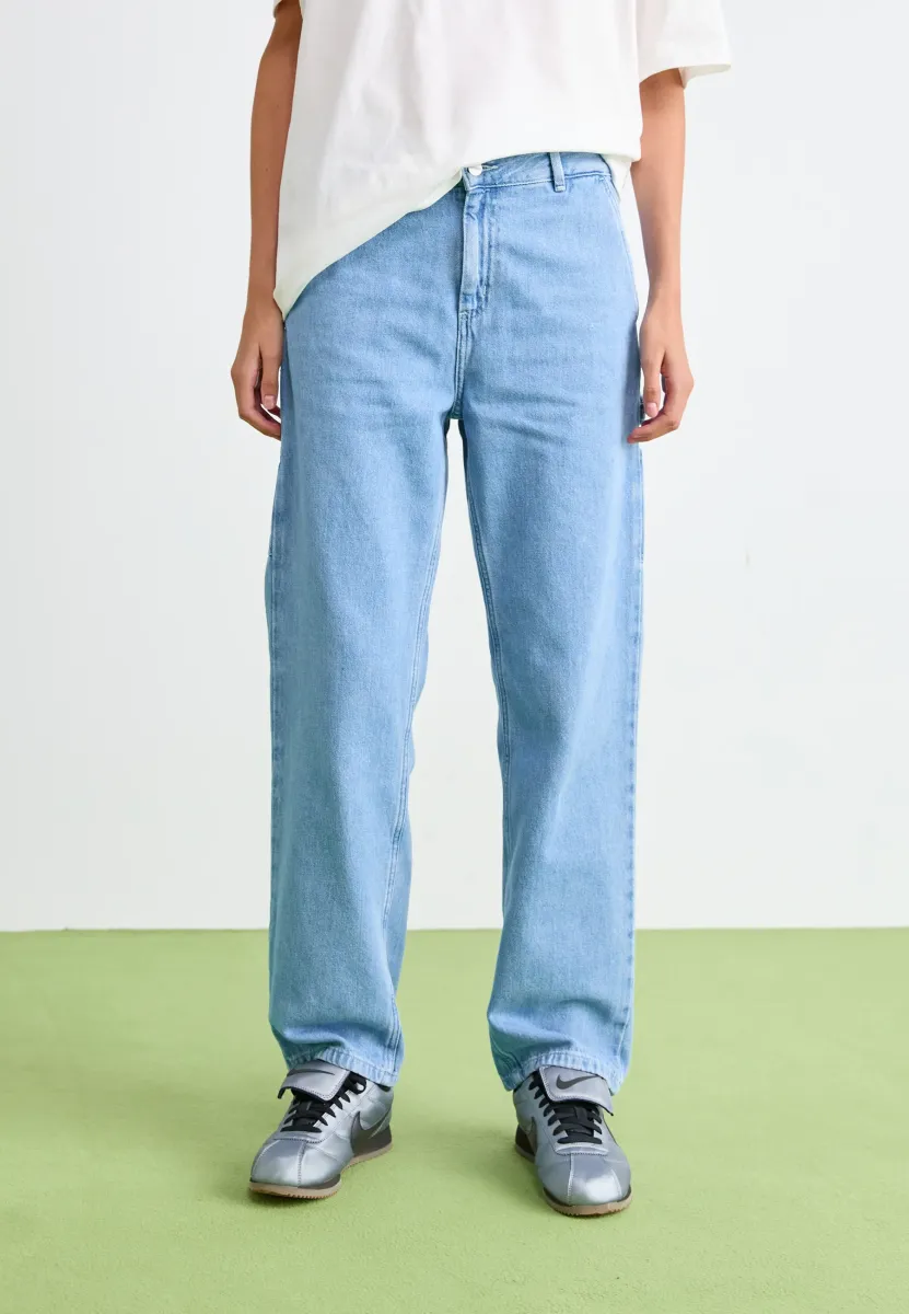 PIERCE PANT STRAIGHT - Jeans Relaxed Fit - blue  stone bleached