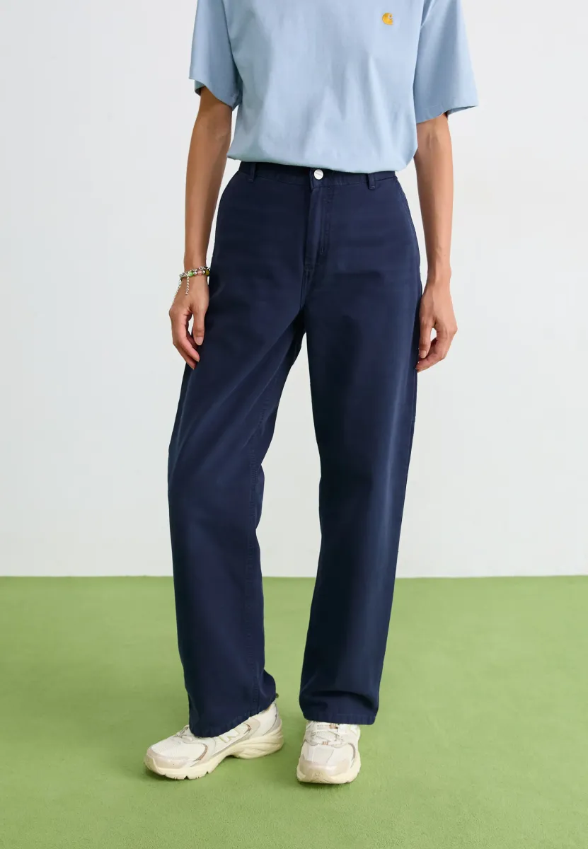 PIERCE PANT STRAIGHT - Stoffhose - dark navy