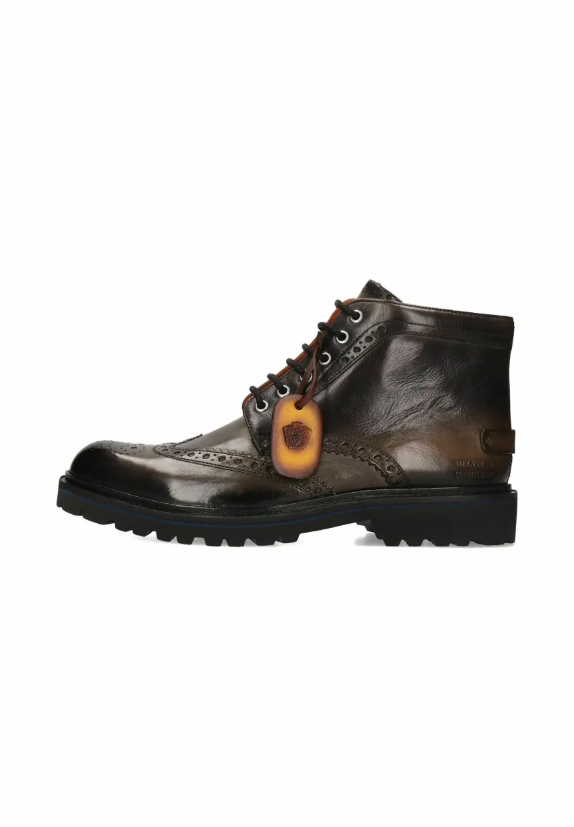 PIERCE TORINO - Schnürstiefelette - green