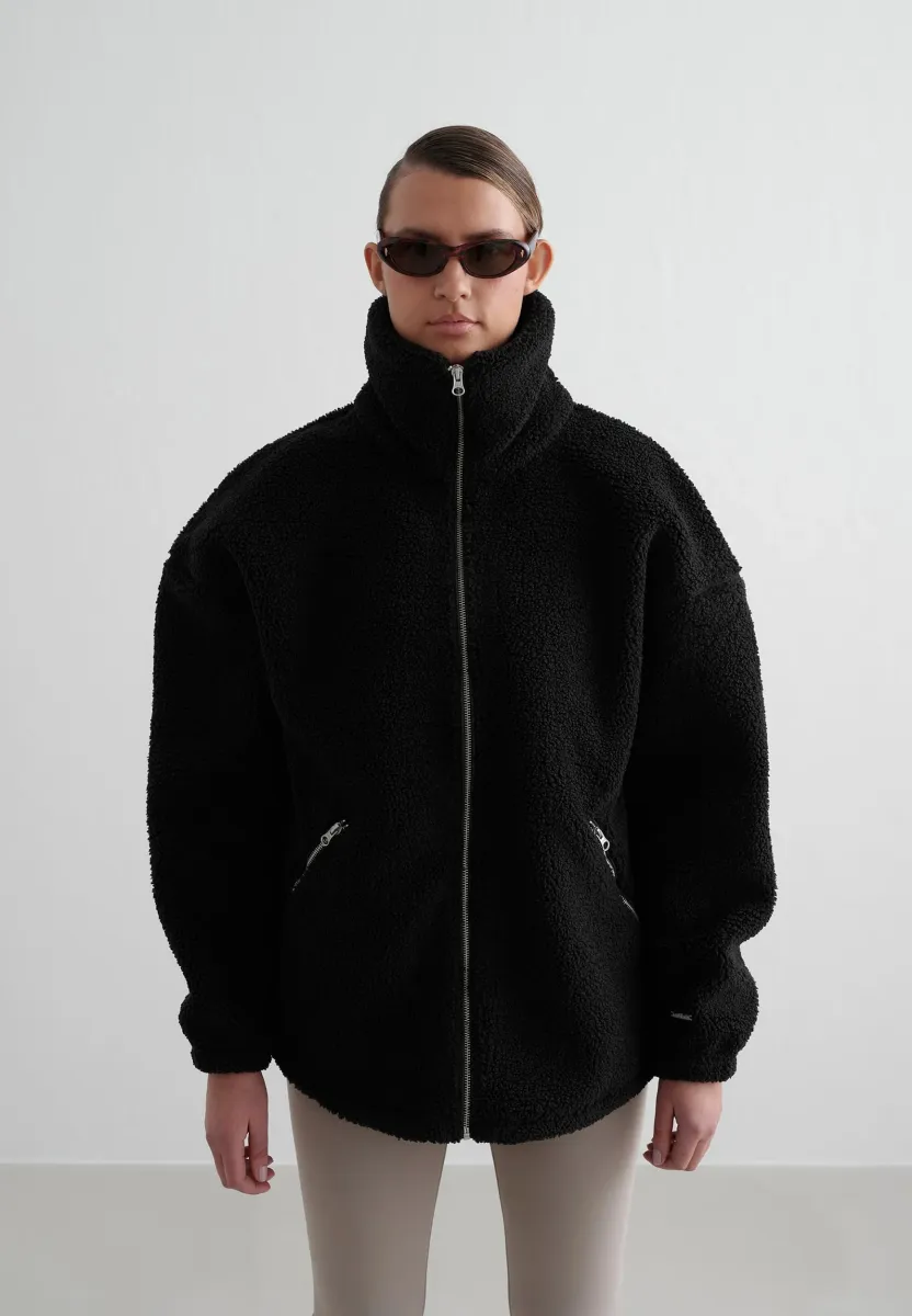PILE - Fleecejacke - black