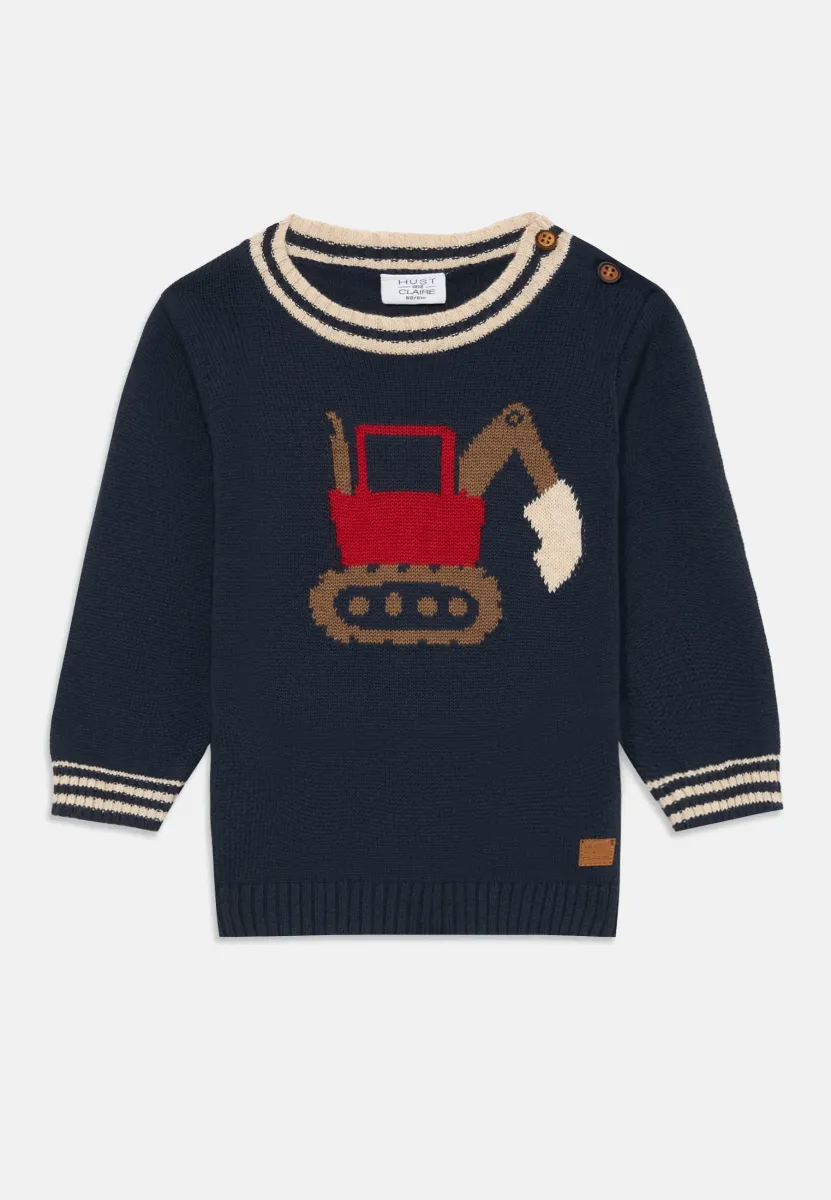 PILOU BACKHOE - Strickpullover - more navy
