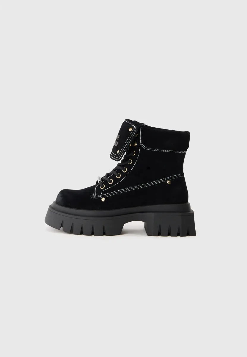 PINCREST - Plateaustiefelette - black