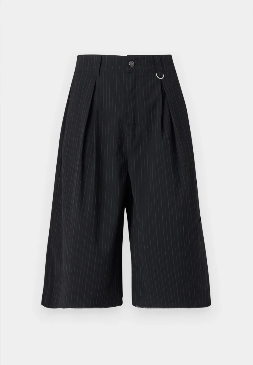 PINSTRIPE GOLIATH UNISEX - Shorts - black