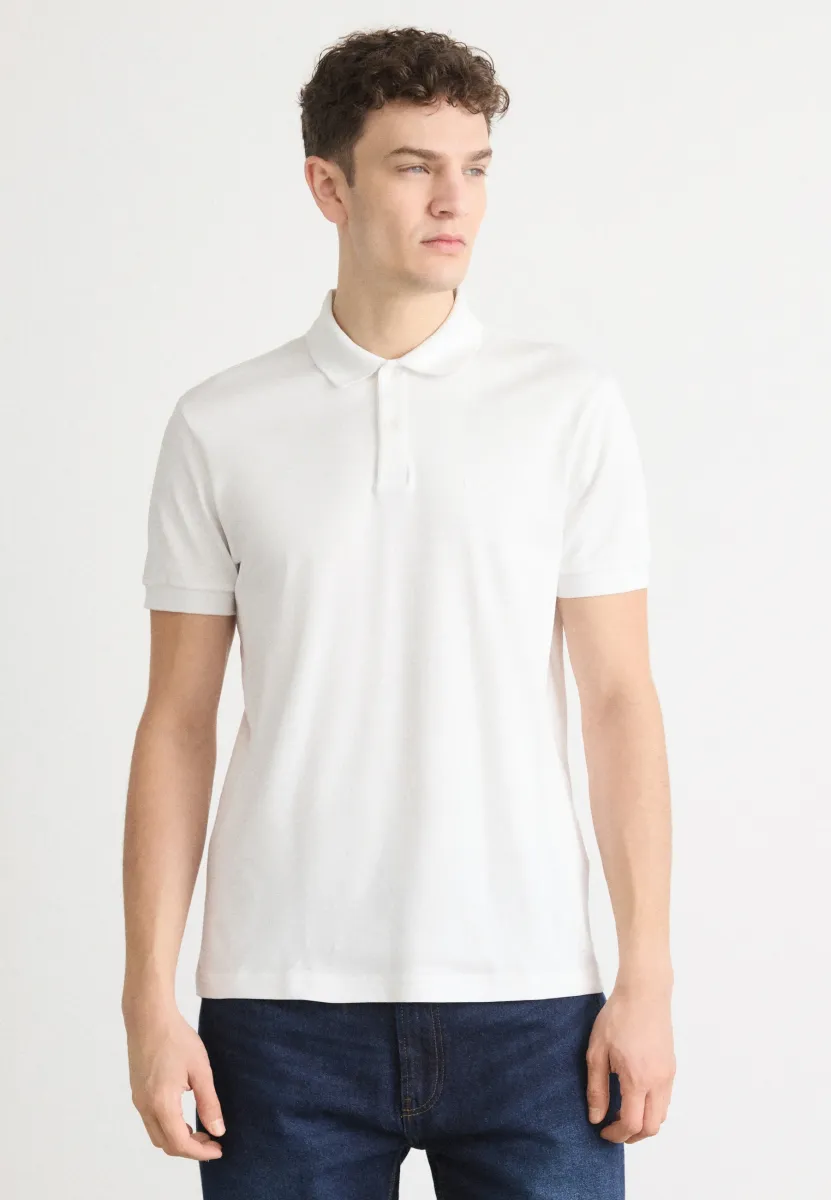 PIO - Poloshirt - white