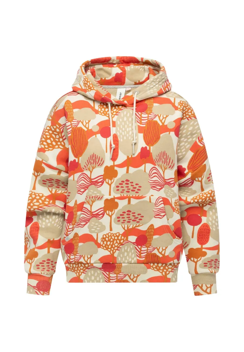 PIRITA PRINT - Kapuzenpullover - ecru