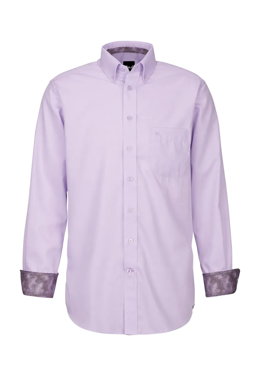 PISA BUTTON DOWN LANGARM REGULAR FIT - Hemd - lilac