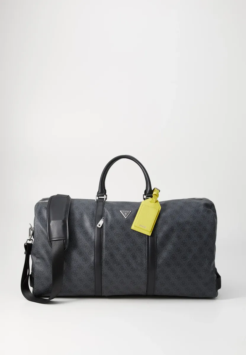 PISA DOUBLE ZIP - Weekender - black/lime