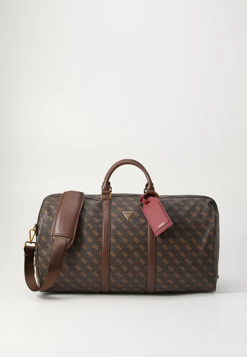 PISA - Weekender - brown/ochre/burgundy