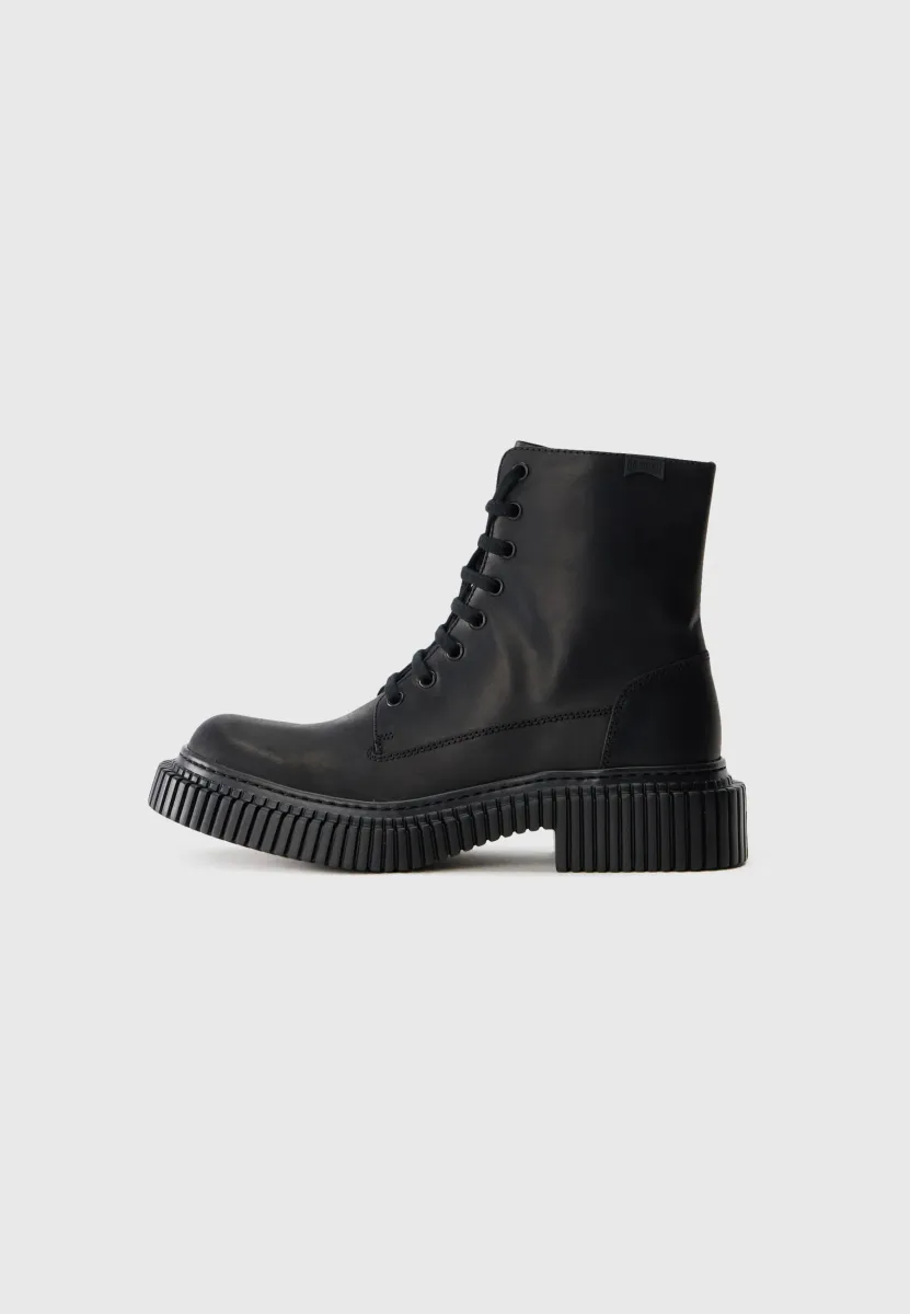 PIX BERLIN - Schnürstiefelette - black