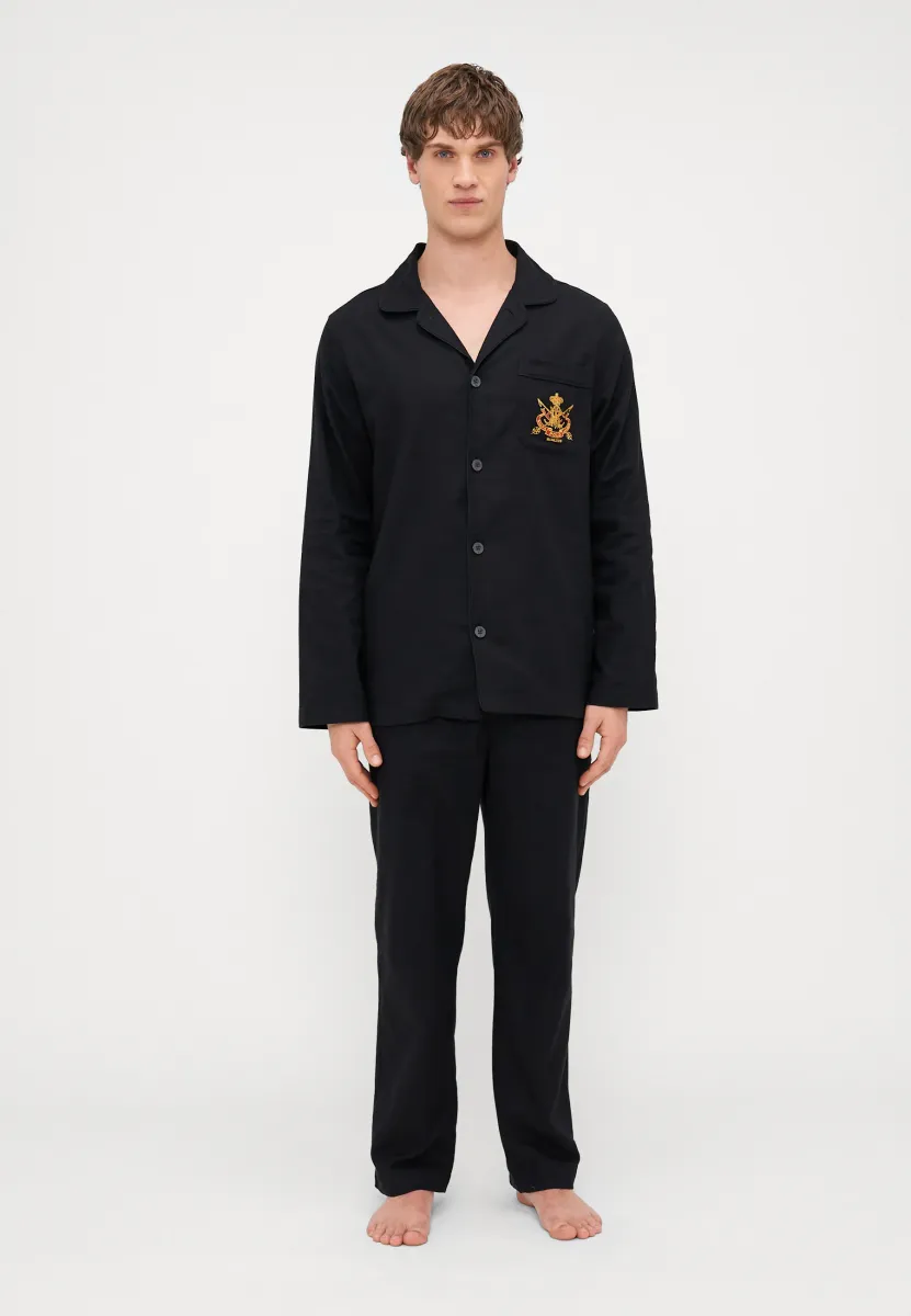 PJ SLEEP - Nachtwäsche Set - black