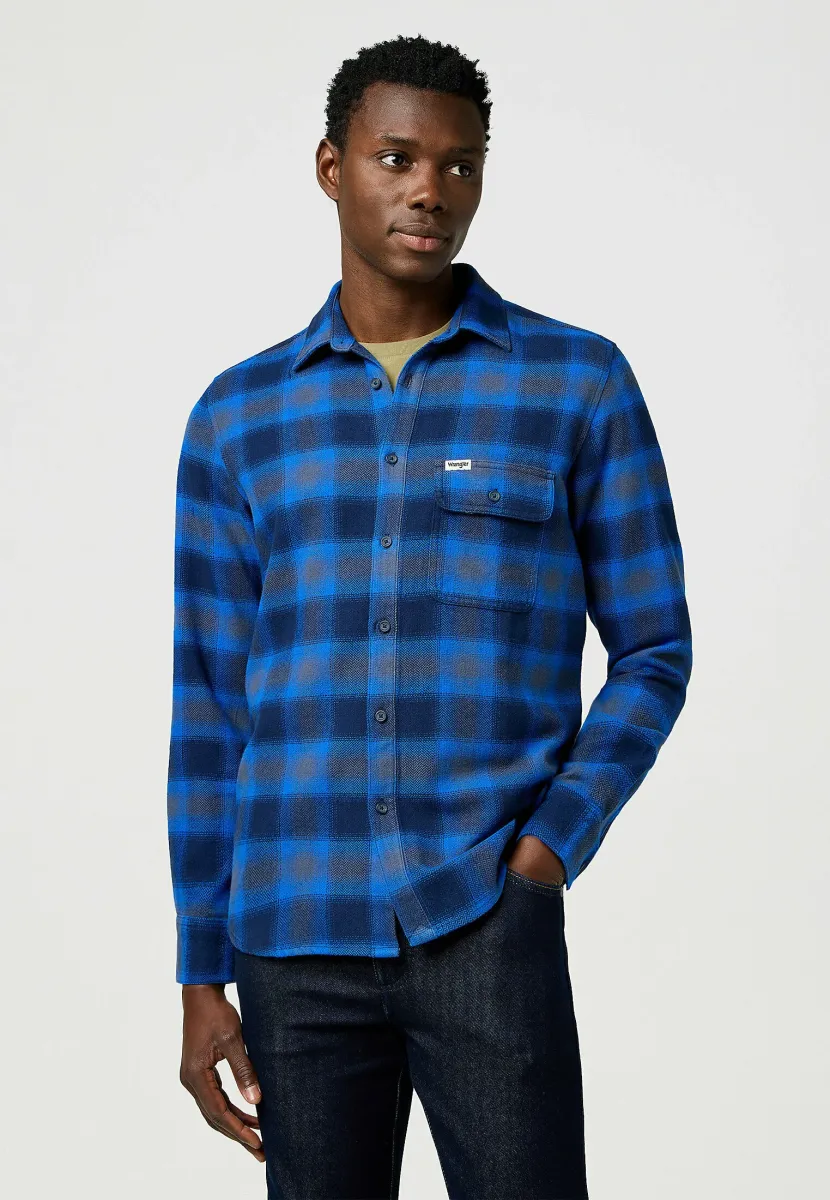PKT - Hemd - icy indigo