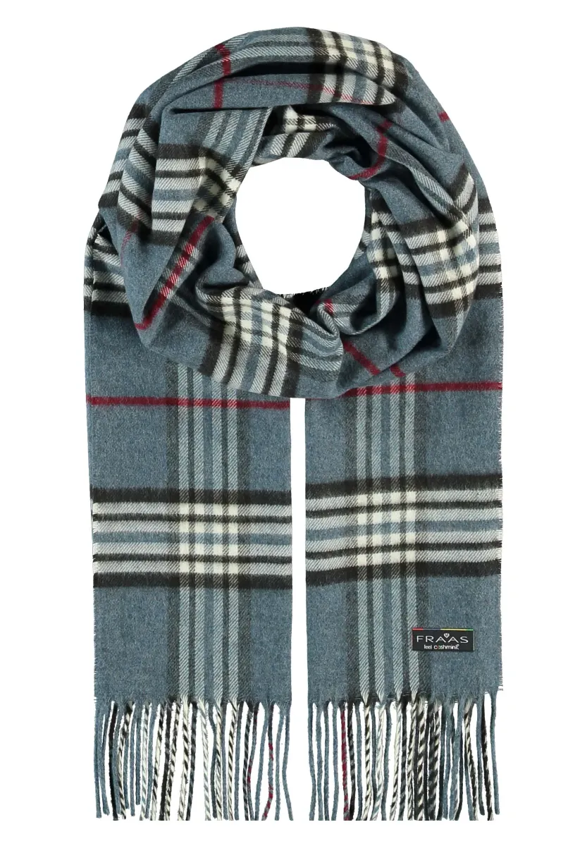 PLAID KARO - Schal - bleached denim