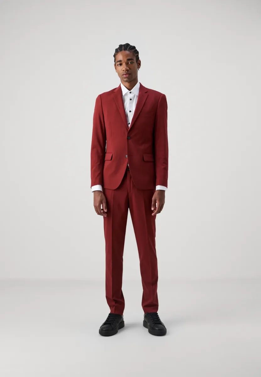 PLAIN  - Anzug - wine