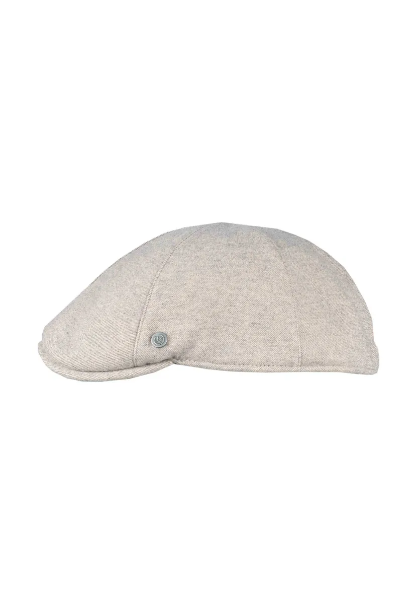 PLAIN MELANGE FLATCAP - Cap - camel