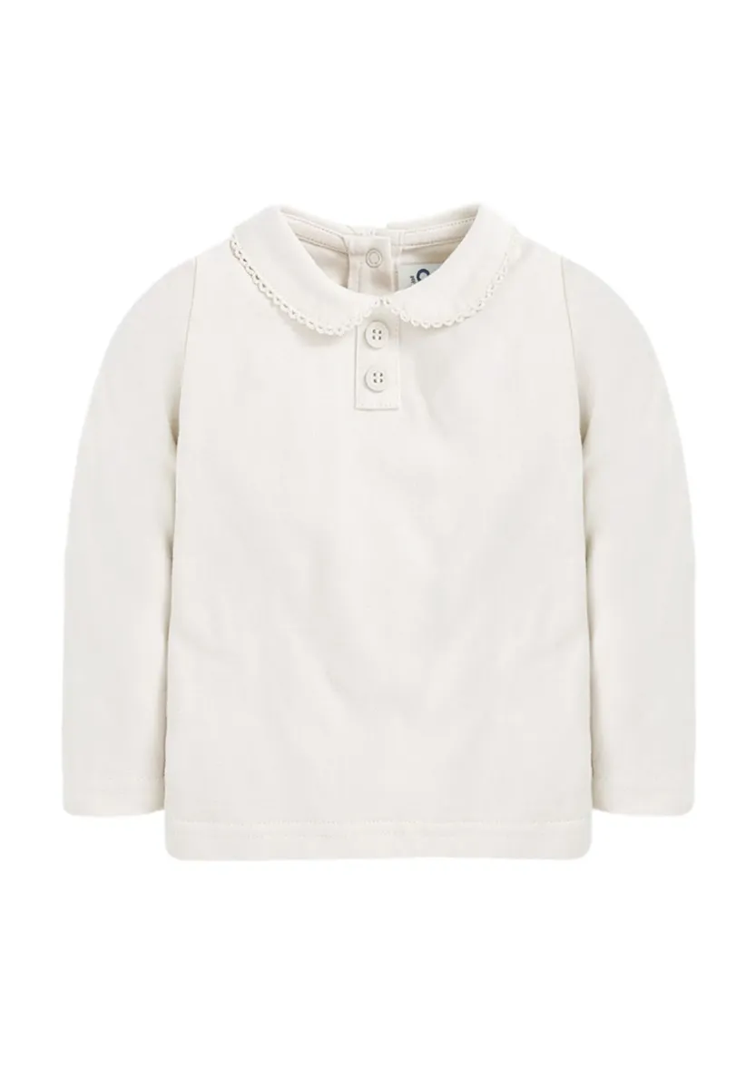 PLAIN PETER PAN STANDARD - Langarmshirt - cream