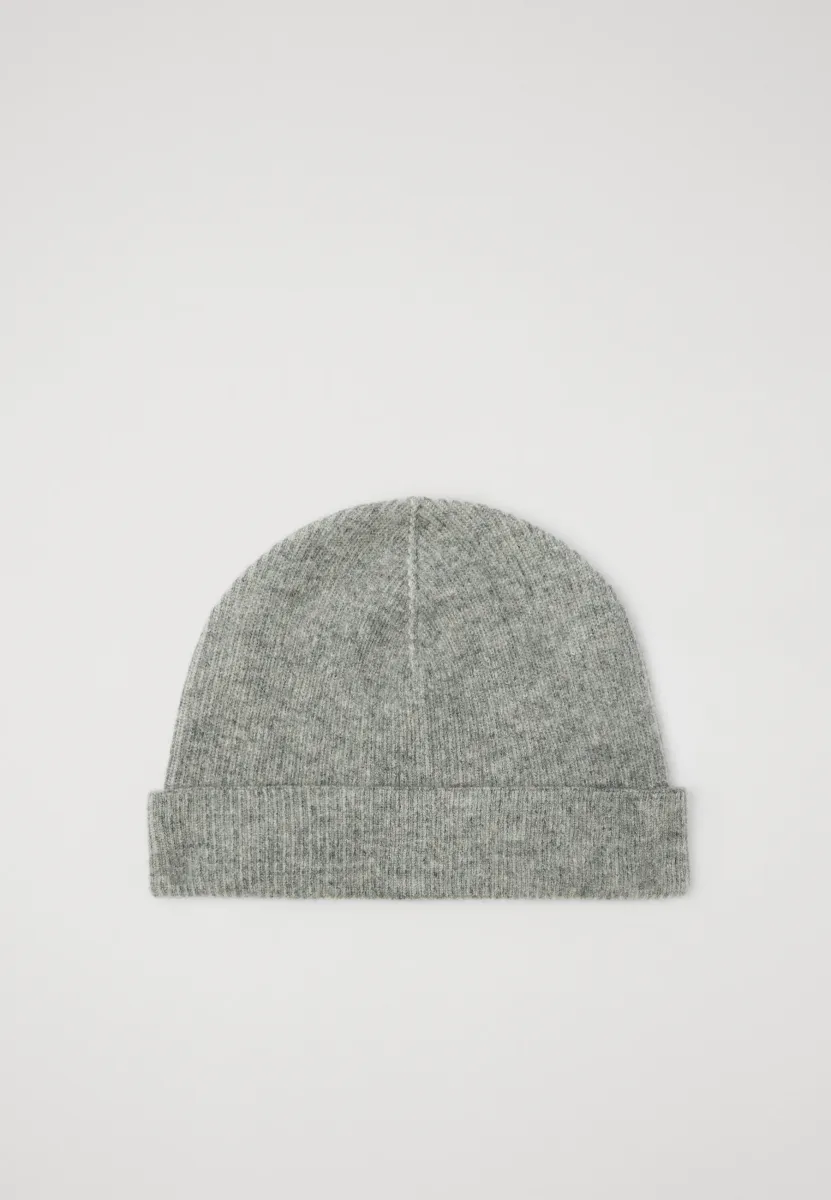 PLAITED TURN BACK UNISEX - Mütze - mid grey/super grey
