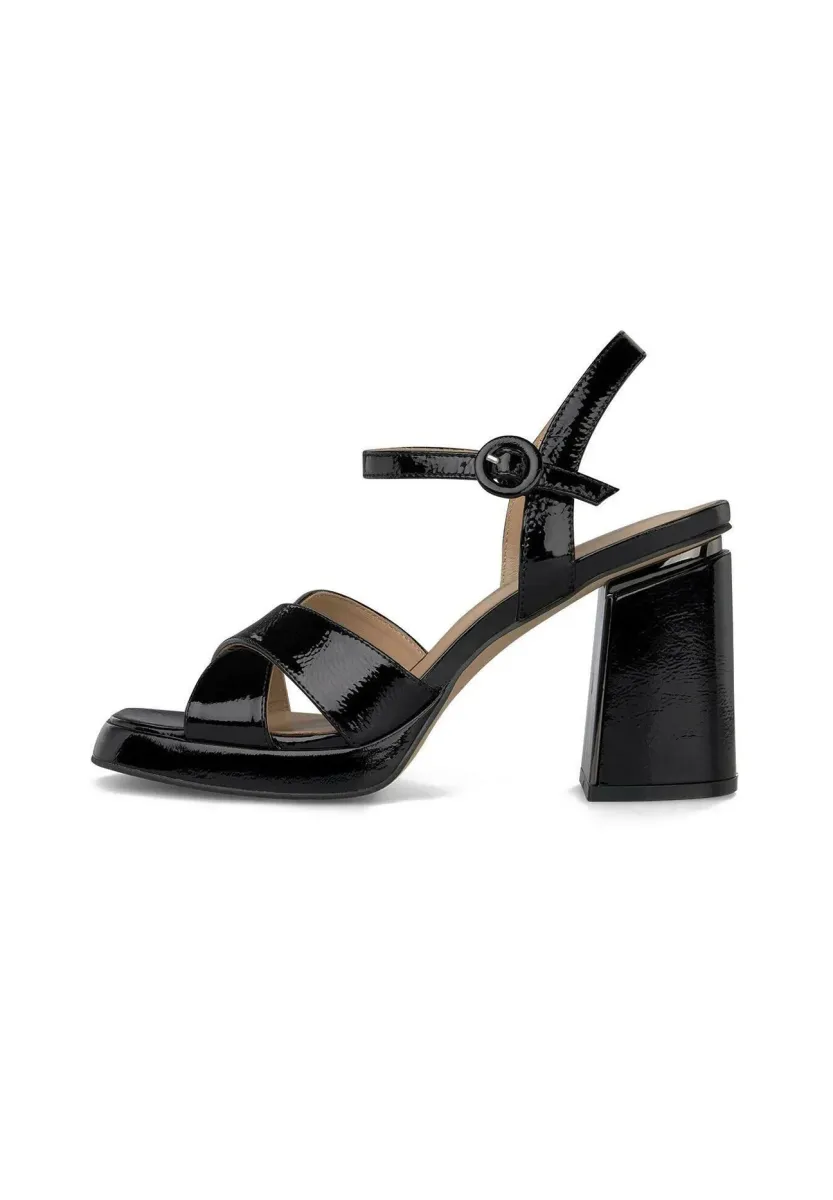 Plateausandalette - black