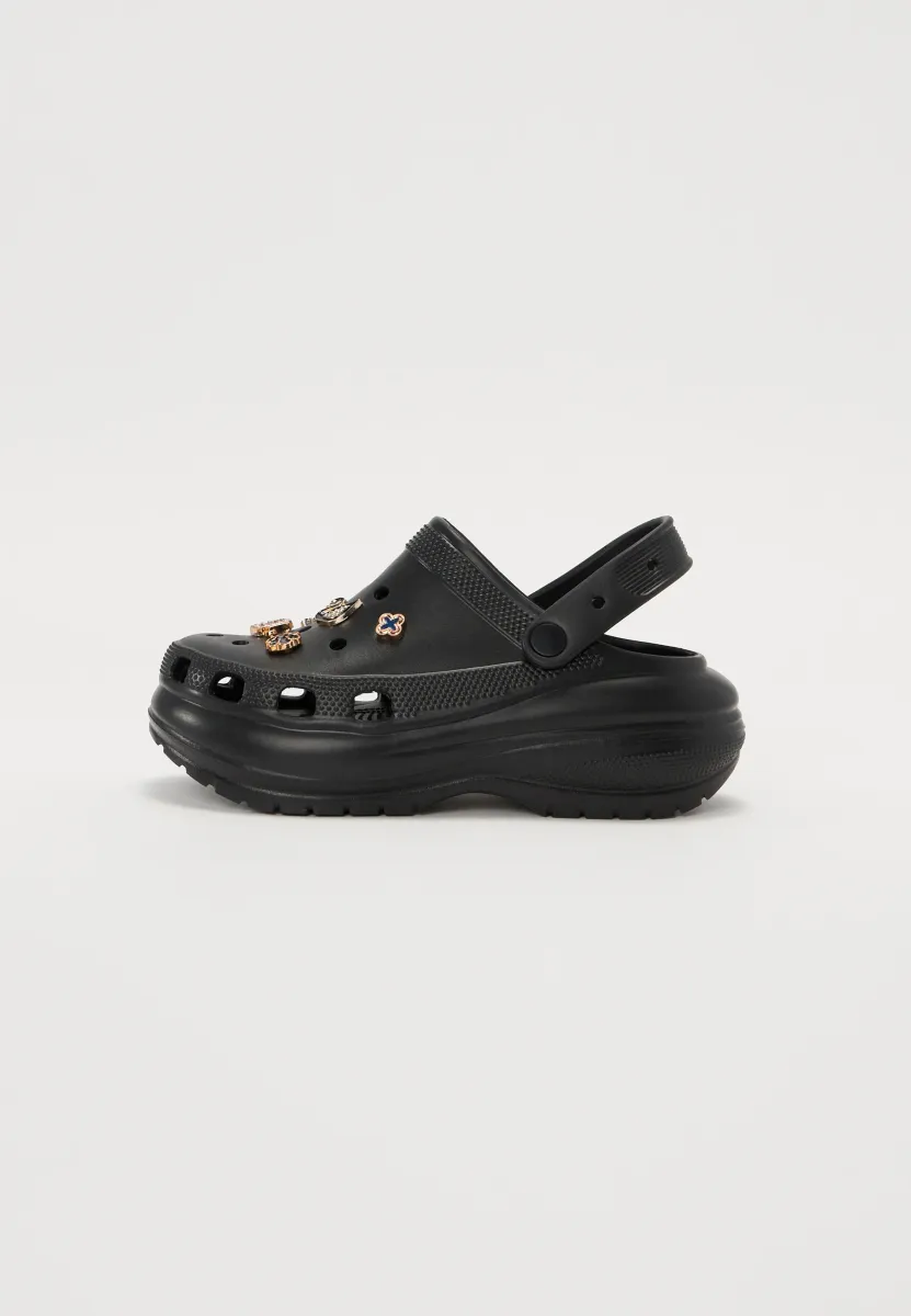 Plateausandalette - black