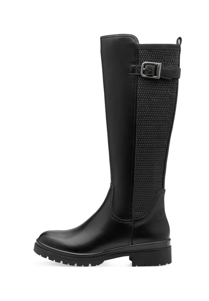 Plateaustiefel - black