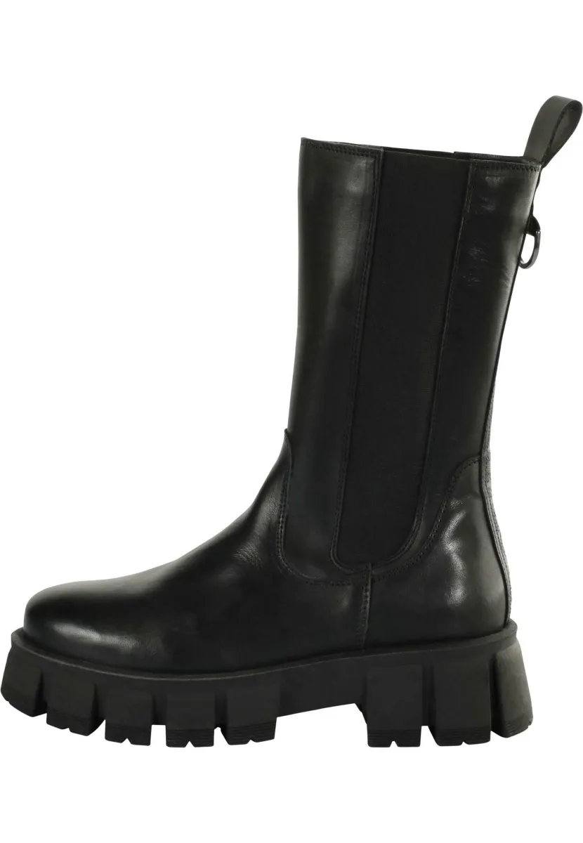 Plateaustiefel - black