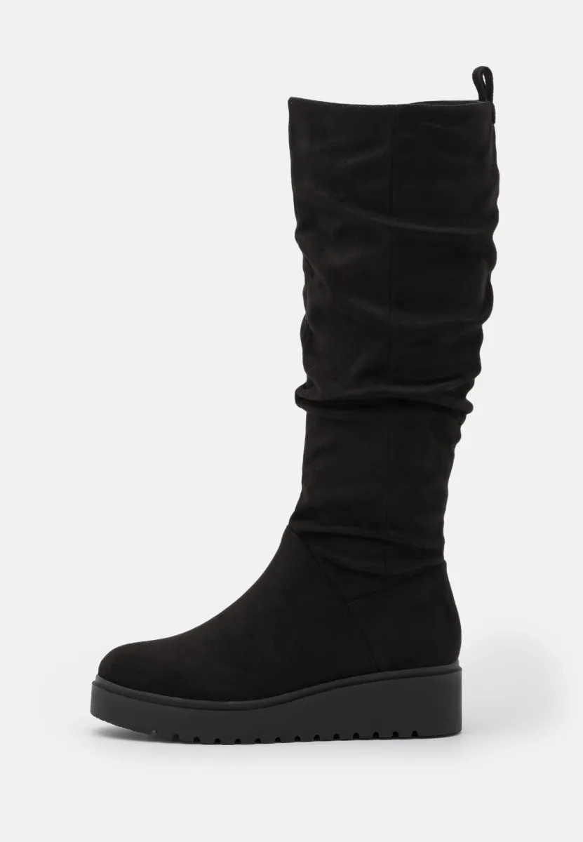 Plateaustiefel - black