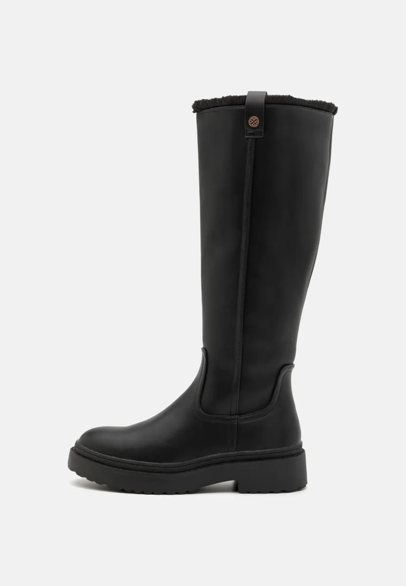 Plateaustiefel - black