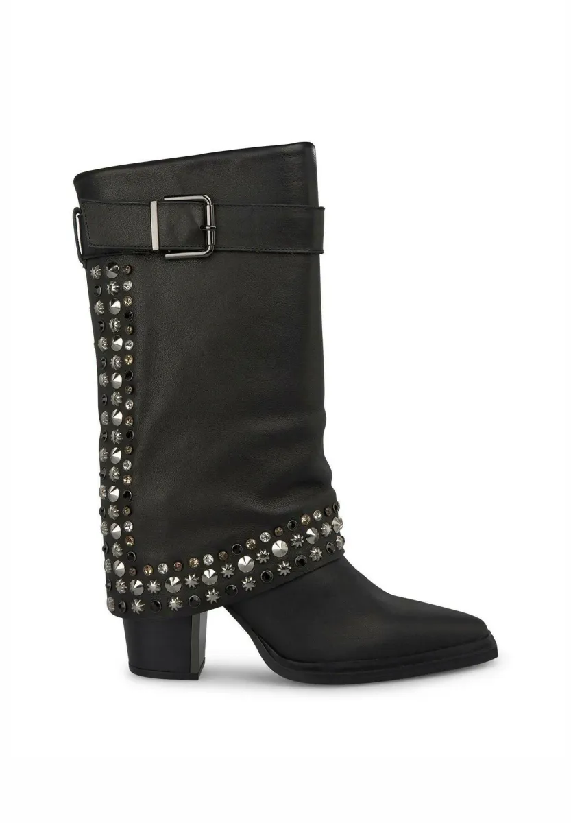 Plateaustiefel - black