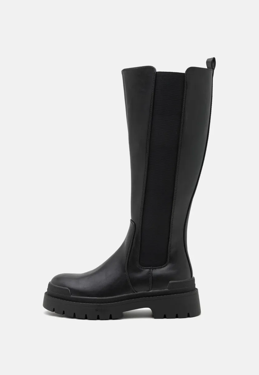Plateaustiefel - black
