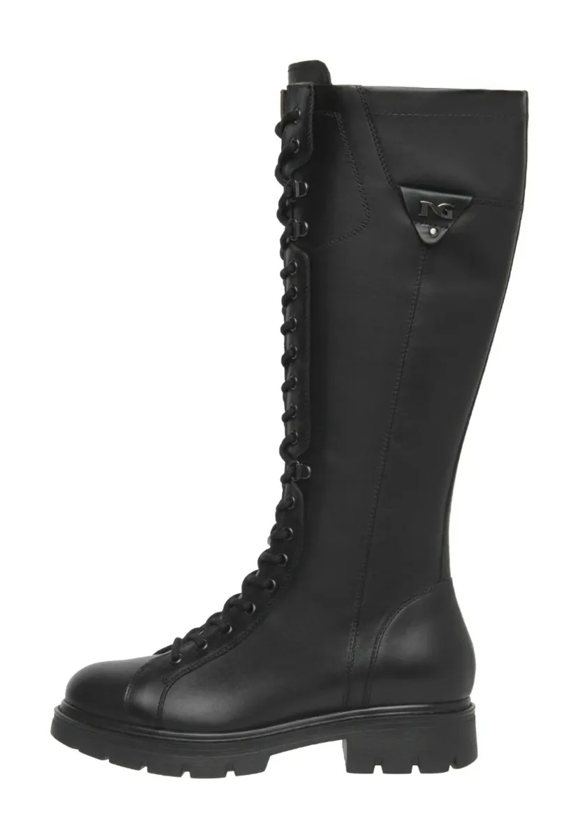 Plateaustiefel - nero