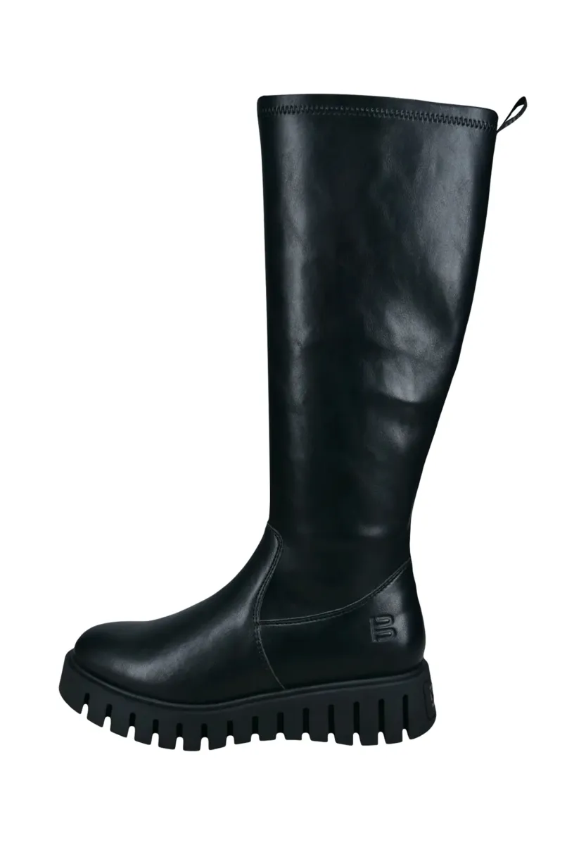 Plateaustiefel - schwarz