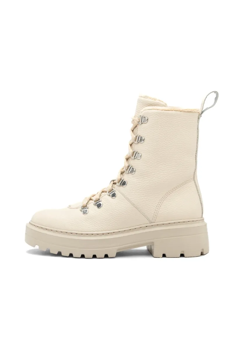 Plateaustiefelette - beige