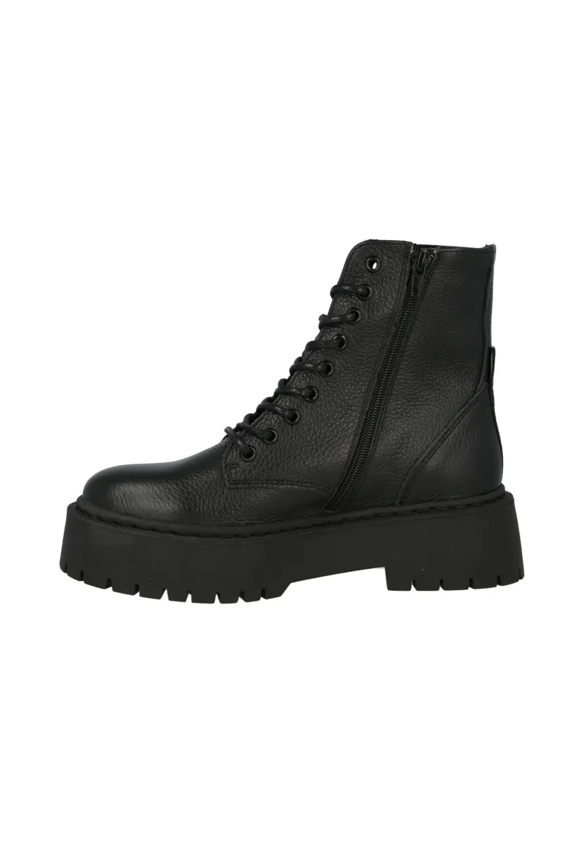 Plateaustiefelette - black black