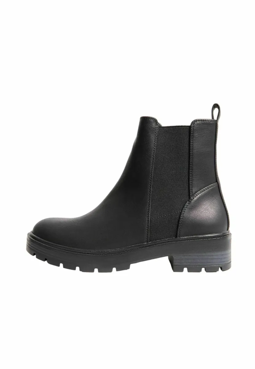 Plateaustiefelette - black