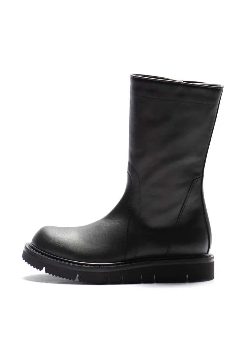 Plateaustiefelette - black