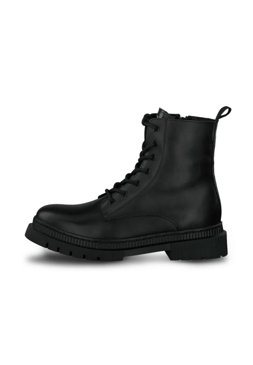 Plateaustiefelette - black