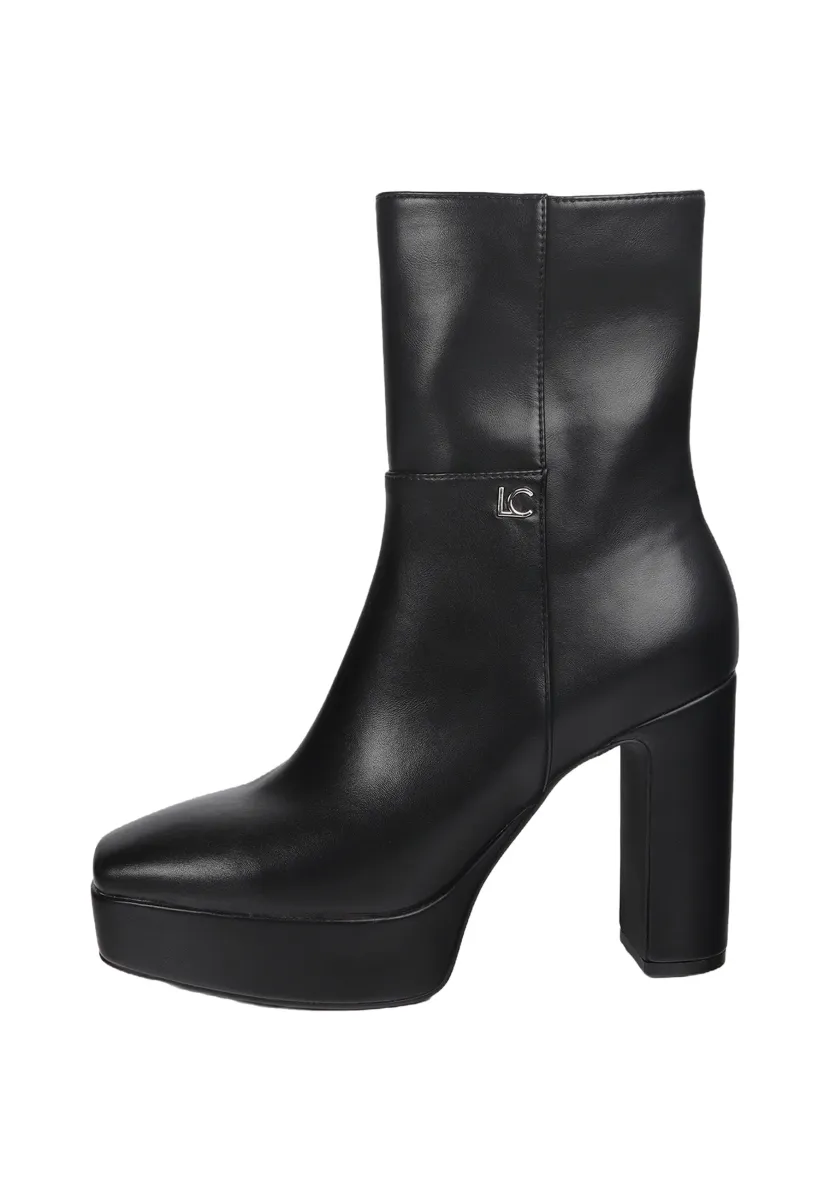 Plateaustiefelette - black