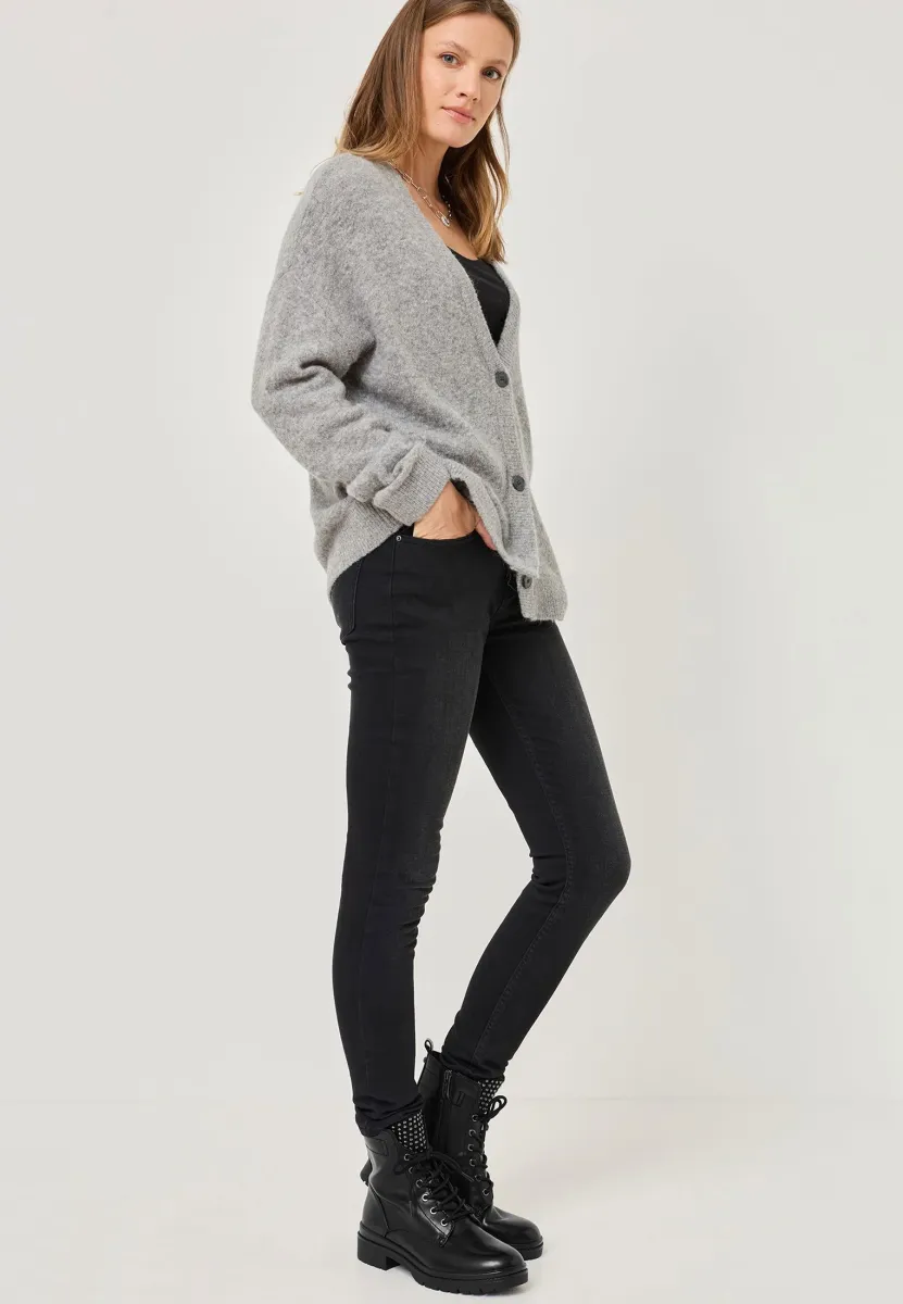 Plateaustiefelette - black