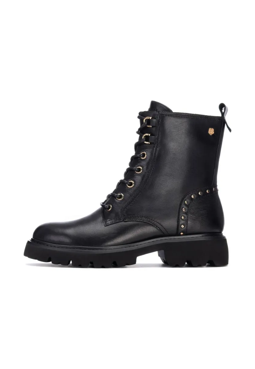 Plateaustiefelette - black