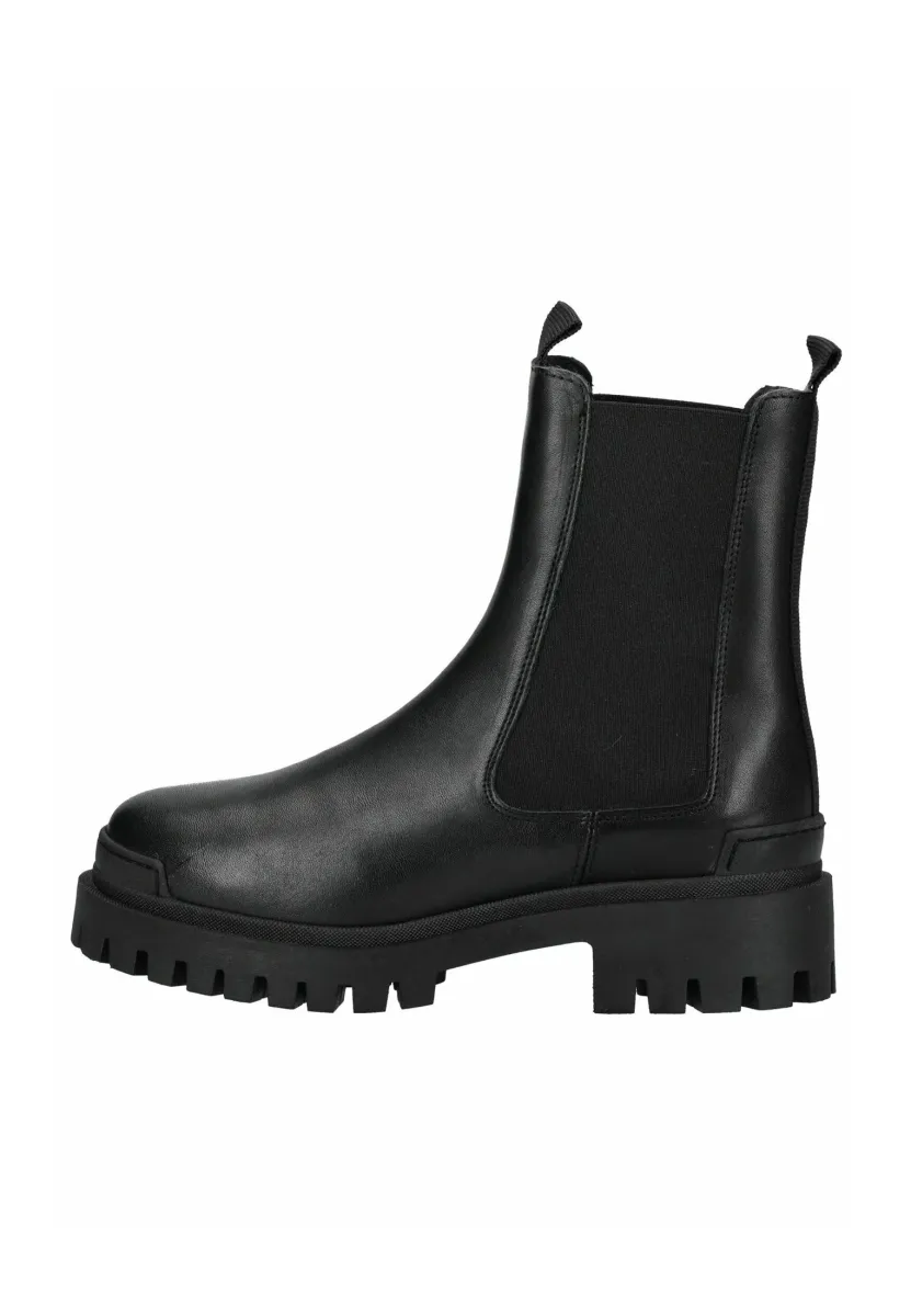 Plateaustiefelette - black