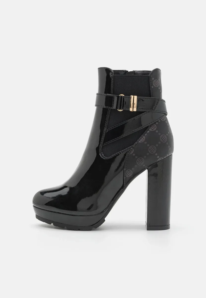 Plateaustiefelette - black